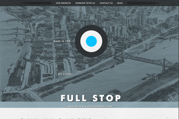 Full Stop website preview